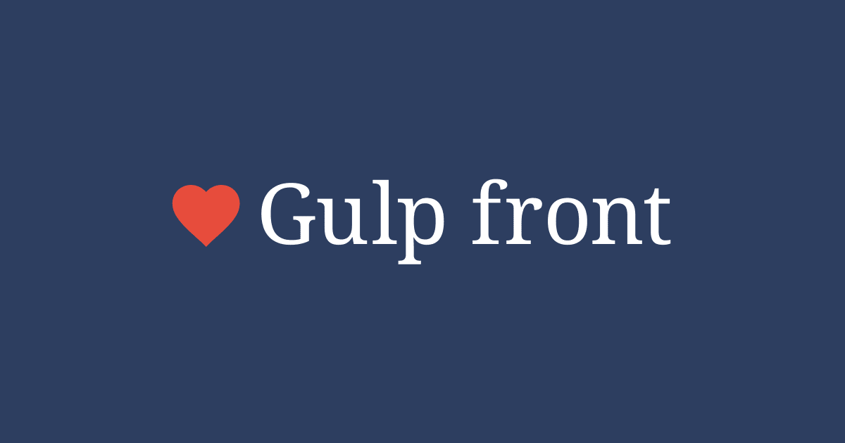 gulp-front preview